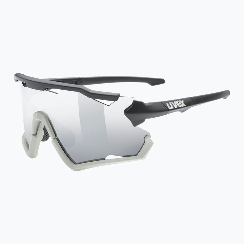 Okulary przeciwsłoneczne UVEX Sportstyle 228 black sand matt/mirror silver 5