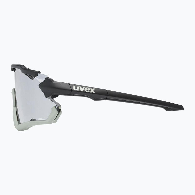 Okulary przeciwsłoneczne UVEX Sportstyle 228 black sand matt/mirror silver 9