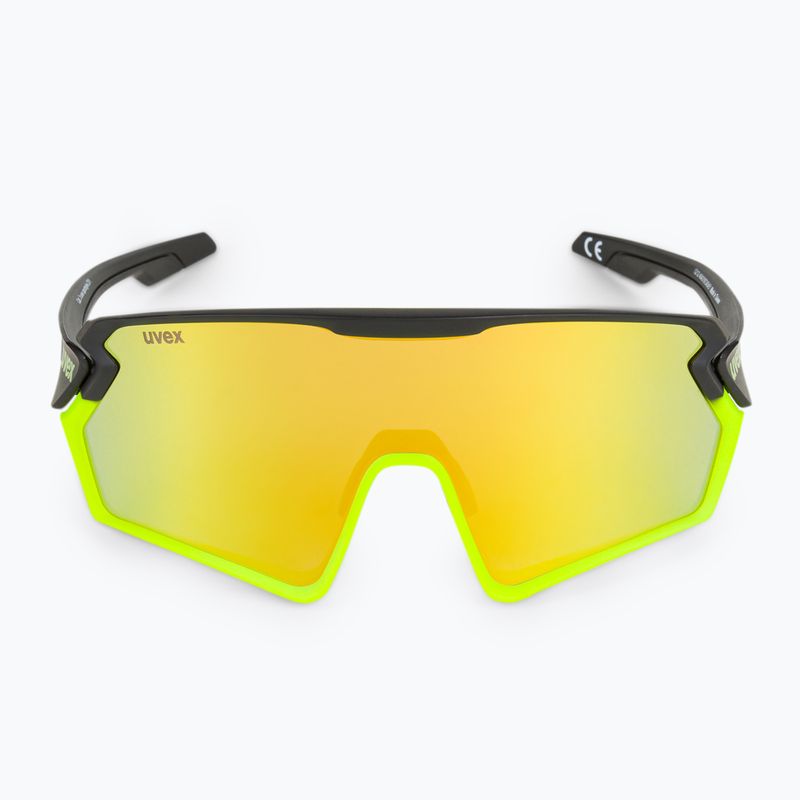 Okulary przeciwsłoneczne UVEX Sportstyle 231 black yellow matt/mirror yellow 3