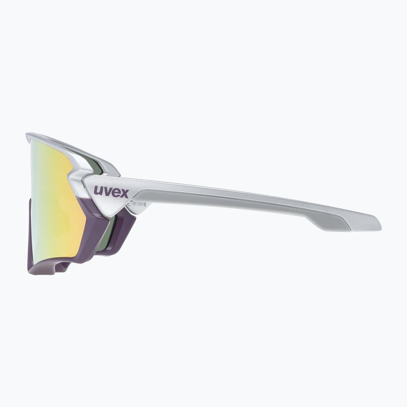 Okulary przeciwsłoneczne UVEX Sportstyle 231 silver plum matt/mirror red 10