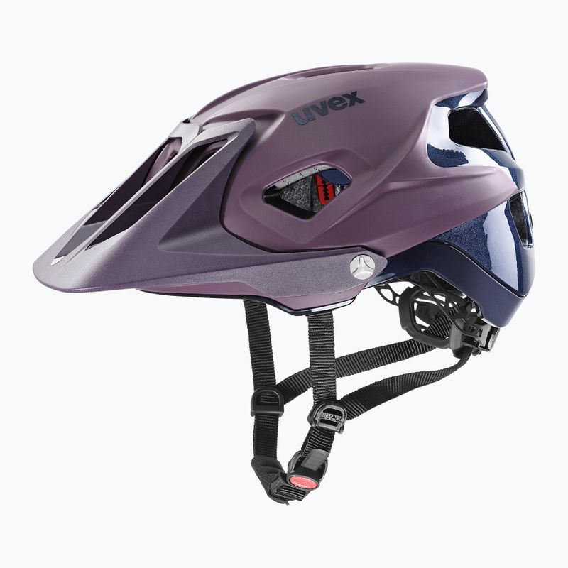 Kask rowerowy UVEX Quatro Integrale plum/deep space matt