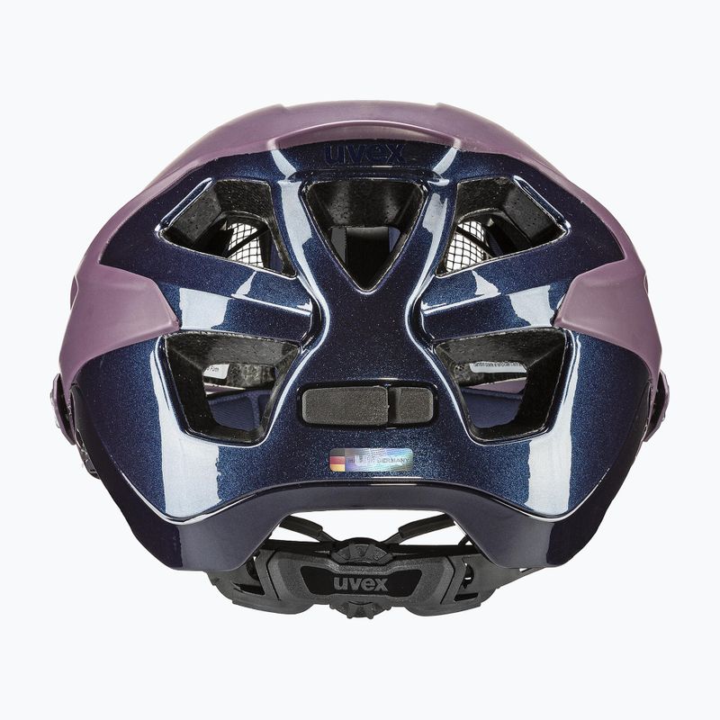 Kask rowerowy UVEX Quatro Integrale plum/deep space matt 3