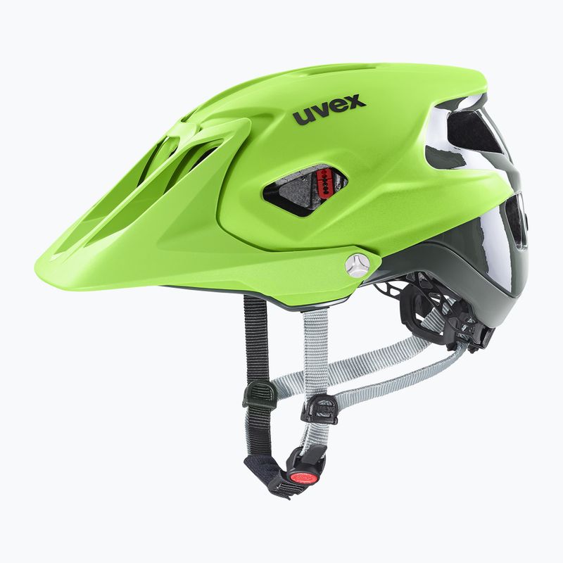 Kask rowerowy UVEX Quatro Integrale lime/anthracite matt