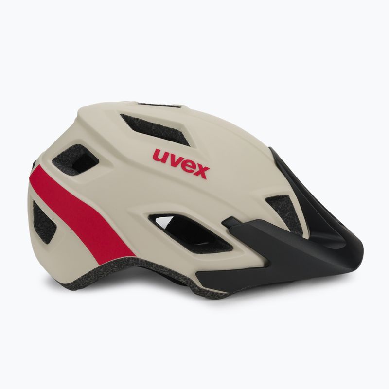 Kask rowerowy UVEX Access sand red matt 3