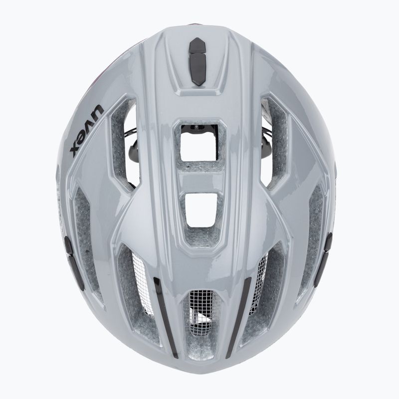 Kask rowerowy UVEX Gravel X rhino/plum 6