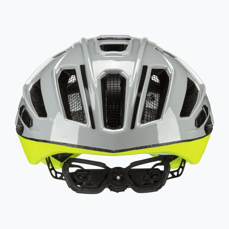 Kask rowerowy UVEX Gravel X rhino/neon yellow 2