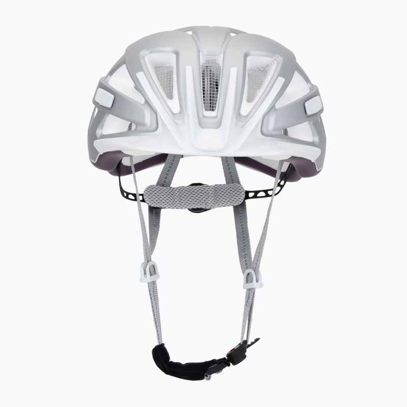 Kask rowerowy UVEX City Active silver/plum matt 2
