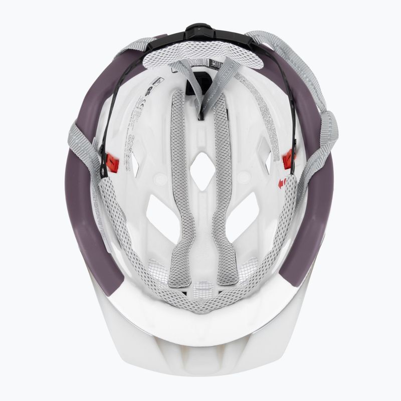 Kask rowerowy UVEX City Active silver/plum matt 5