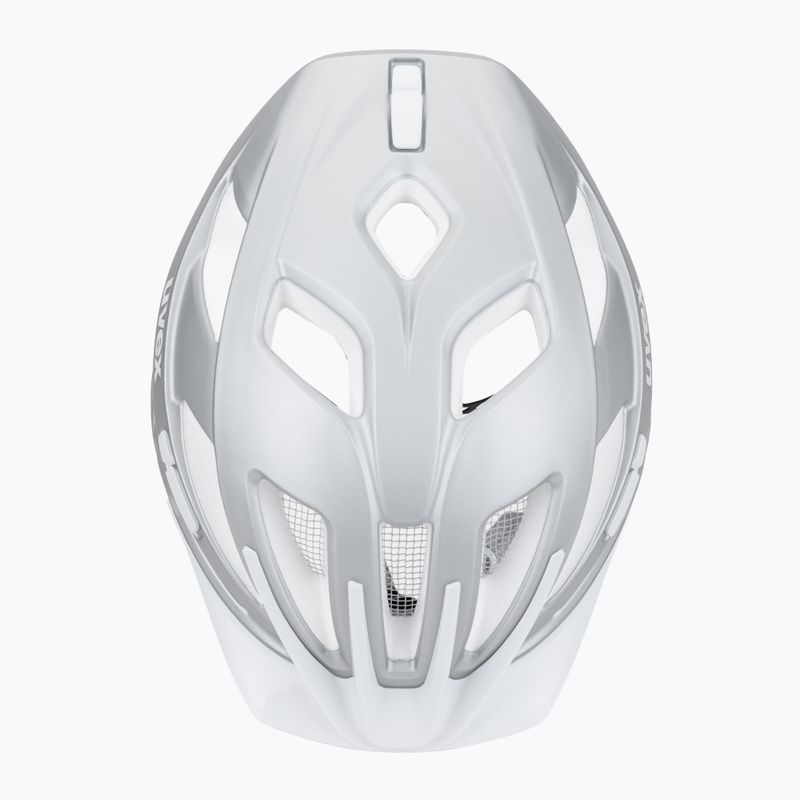 Kask rowerowy UVEX City Active silver/plum matt 6