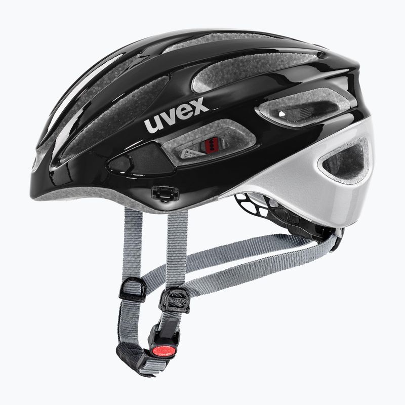 Kask rowerowy UVEX True black/silver 7