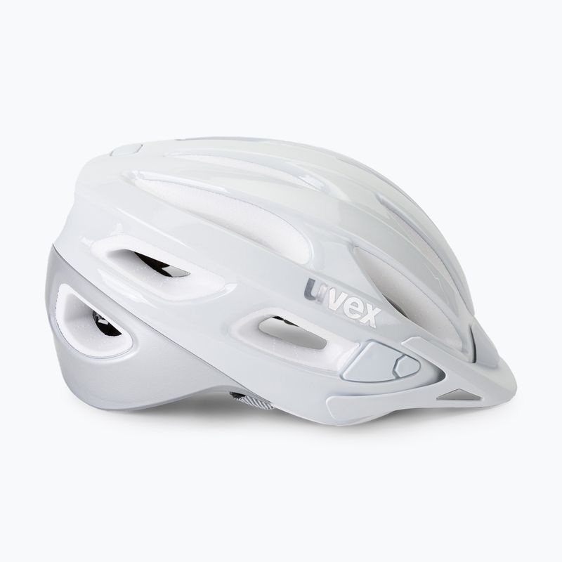 Kask rowerowy UVEX True white/silver 3