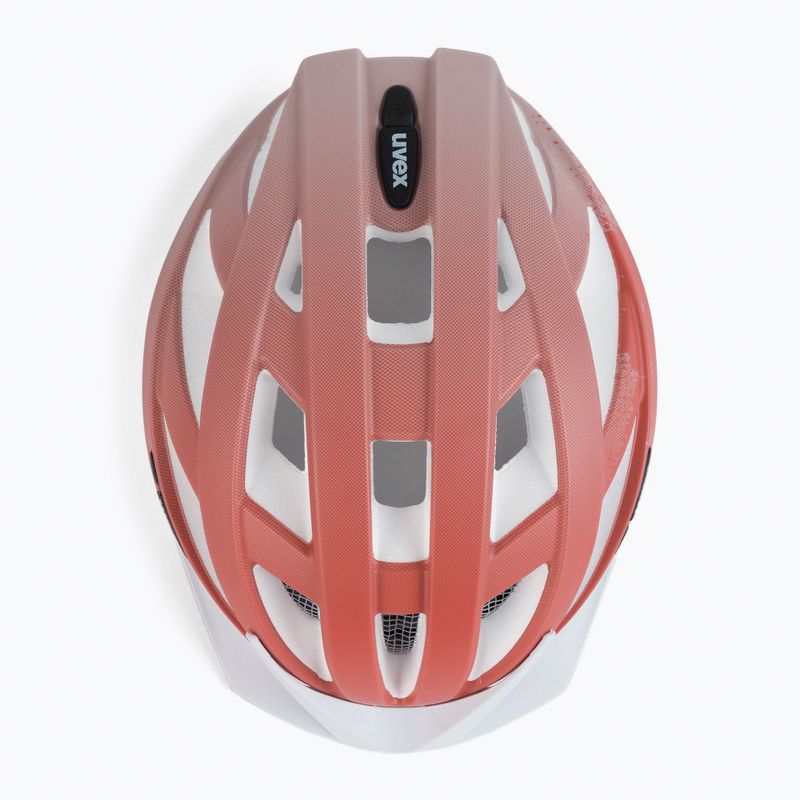 Kask rowerowy UVEX Air Wing CC dust rose/grapefruit mat 5