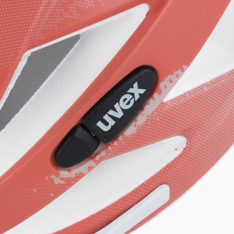Kask rowerowy UVEX Air Wing CC dust rose/grapefruit mat 6