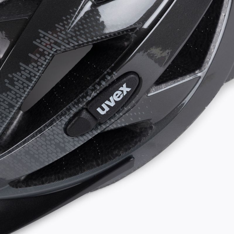 Kask rowerowy UVEX Air Wing black/grey 7