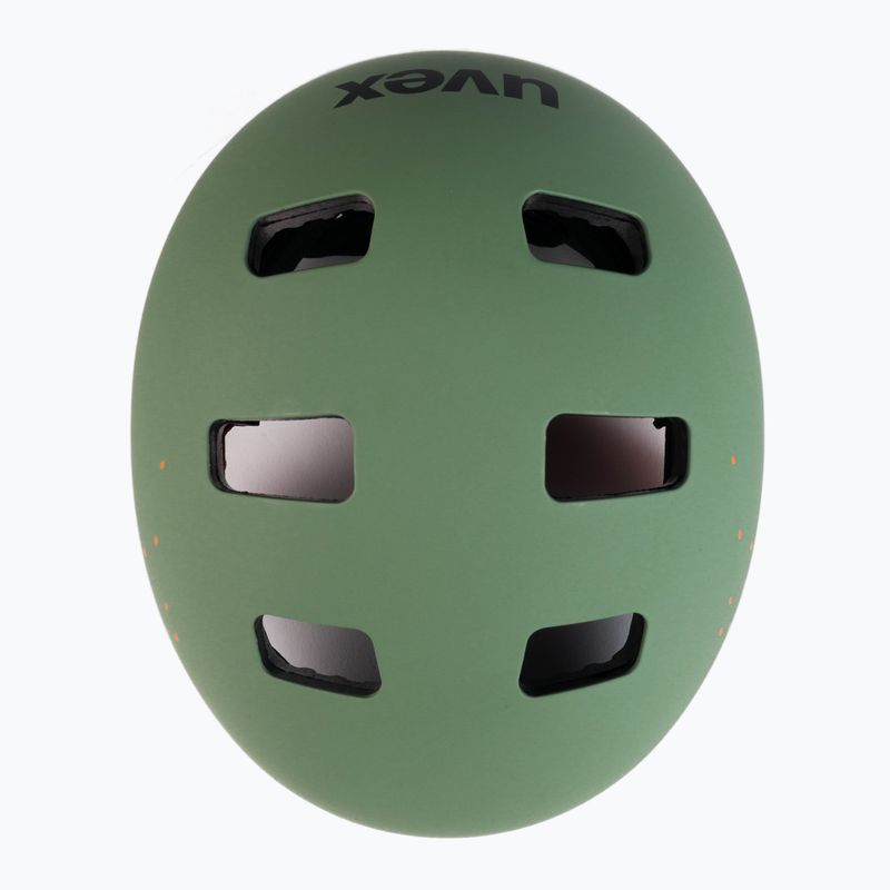 Kask dziecięcy UVEX Kid 3 CC moss green/sand matt 6