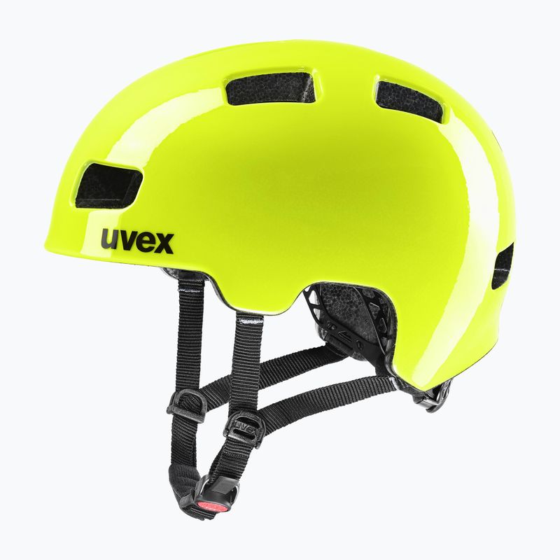Kask rowerowy dziecięcy UVEX HLMT 4 Jr neon yellow 6