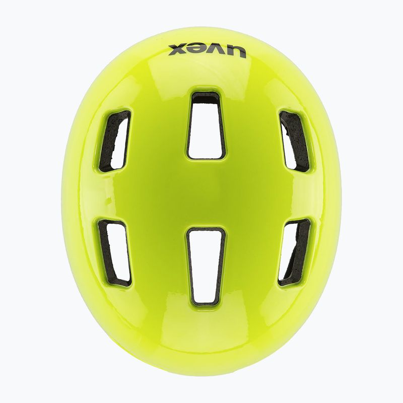 Kask rowerowy dziecięcy UVEX HLMT 4 Jr neon yellow 9