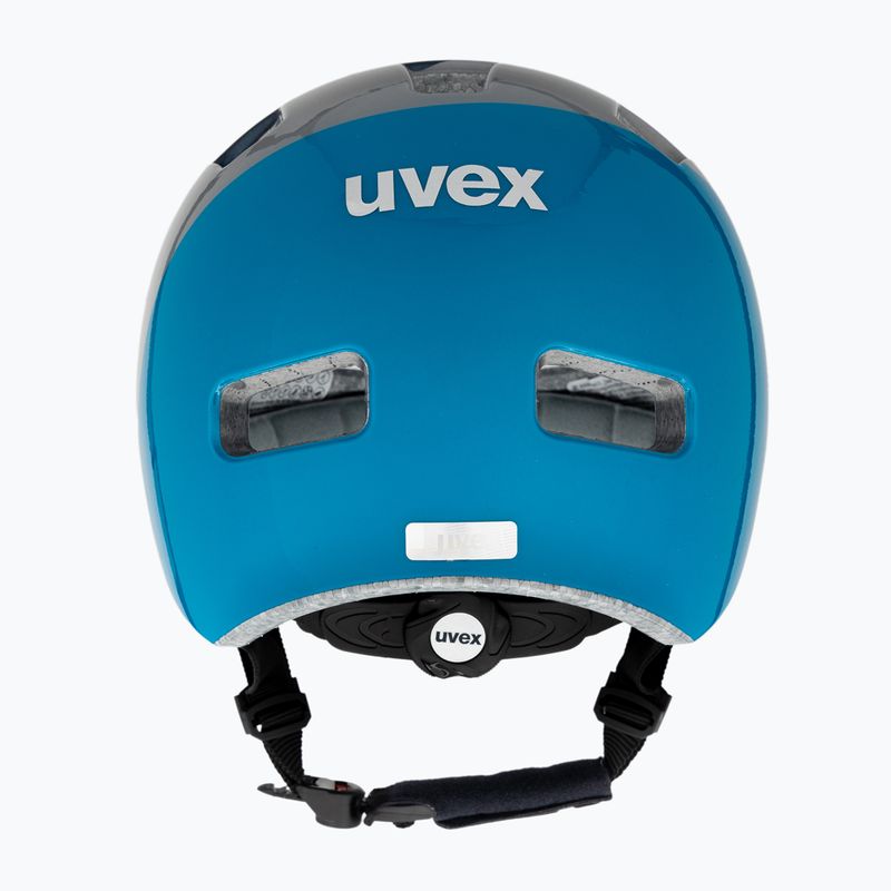 Kask rowerowy dziecięcy UVEX HLMT 4 deep space/blue wave 3