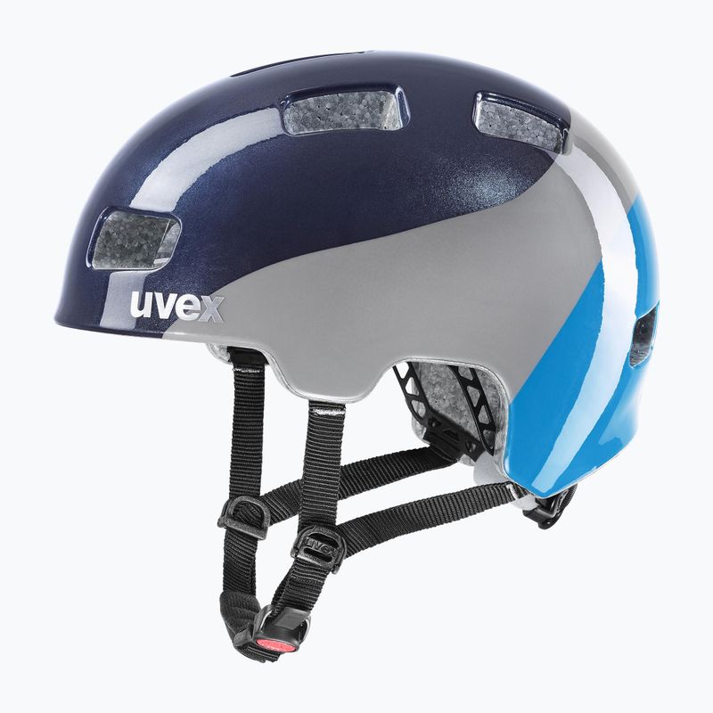 Kask rowerowy dziecięcy UVEX HLMT 4 deep space/blue wave 6