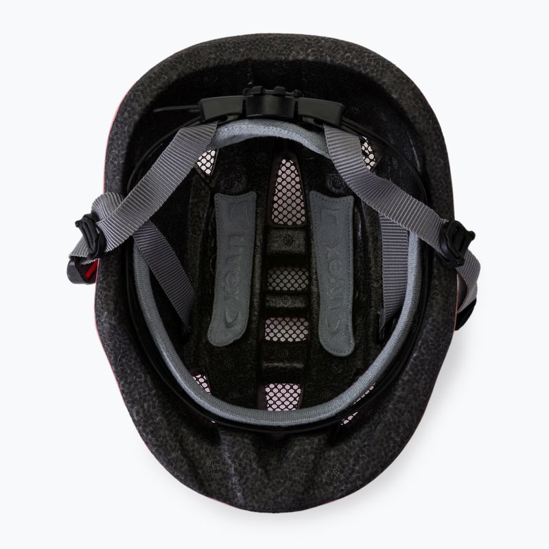 Kask rowerowy dziecięcy UVEX Kid 2 CC pink polka dots matt 5
