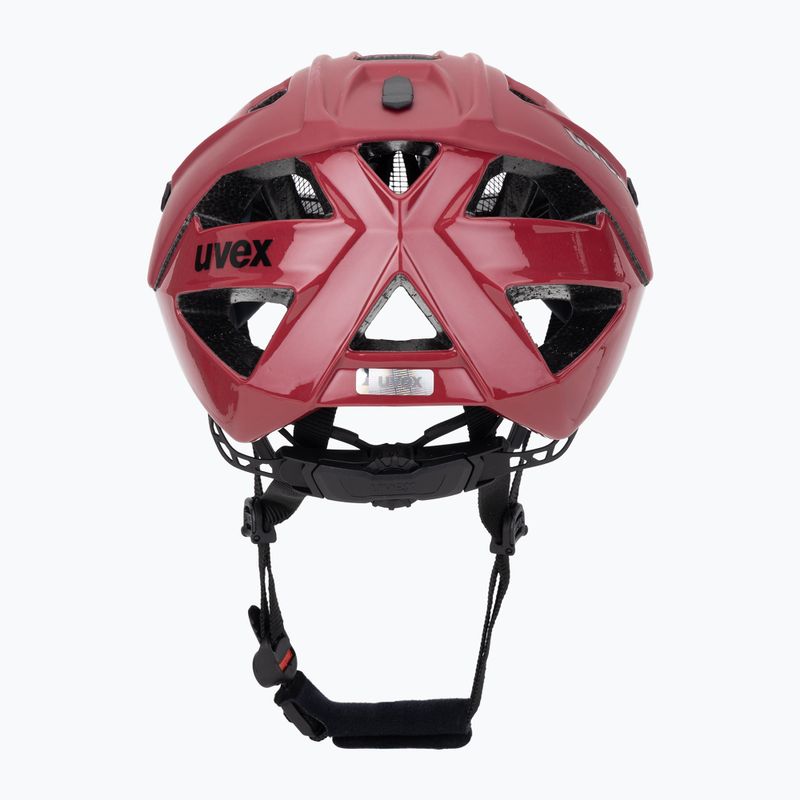 Kask rowerowy UVEX Quatro CC red/black matt 4