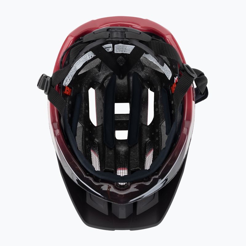 Kask rowerowy UVEX Quatro CC red/black matt 5