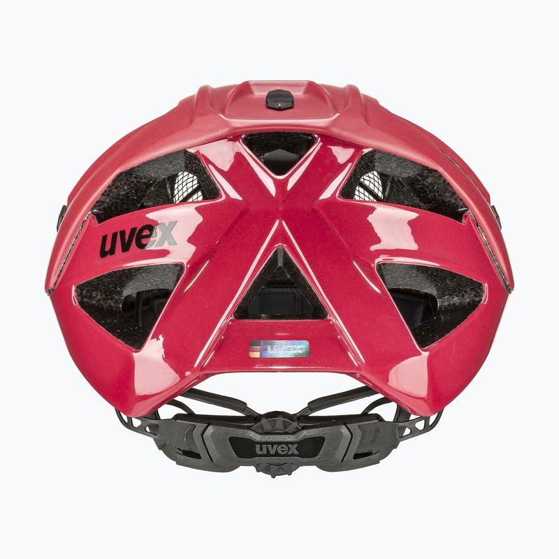 Kask rowerowy UVEX Quatro CC red/black matt 3