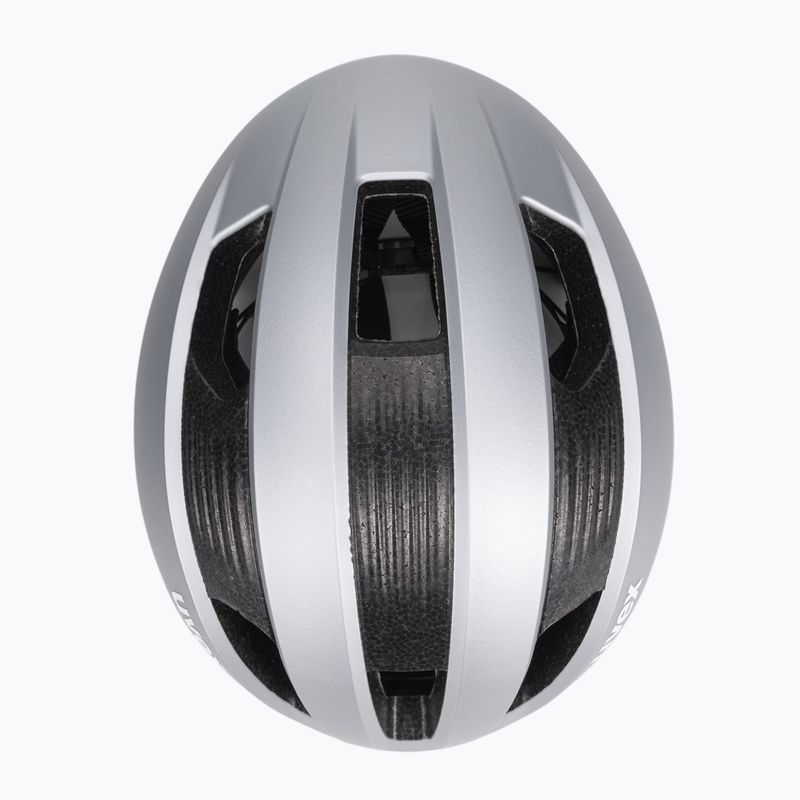 Kask rowerowy UVEX Rise CC WE silver plum we 6