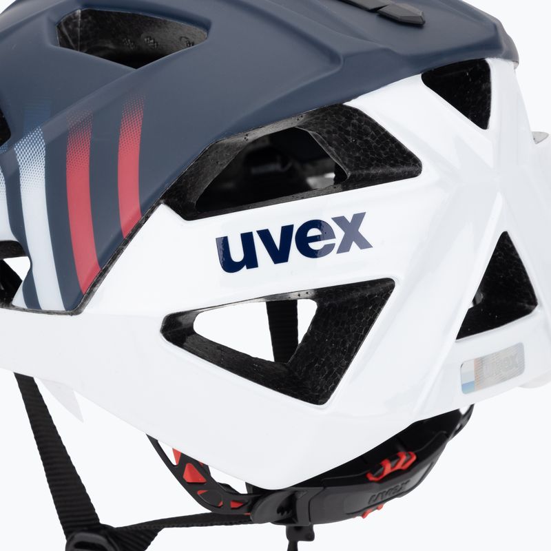 Kask rowerowy UVEX Quatro CC deep space/white matt 7