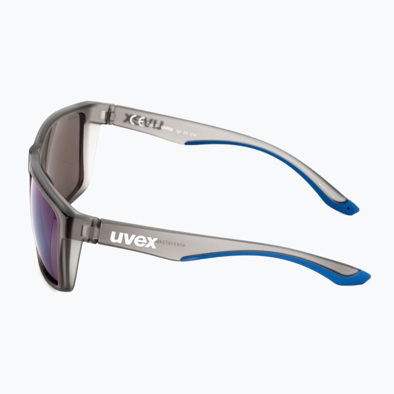 Okulary przeciwsłoneczne UVEX Lgl 50 CV smoke mat/mirror plasma 4
