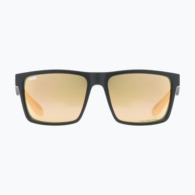 Okulary przeciwsłoneczne UVEX Lgl 50 CV black mat/mirror champagne 6