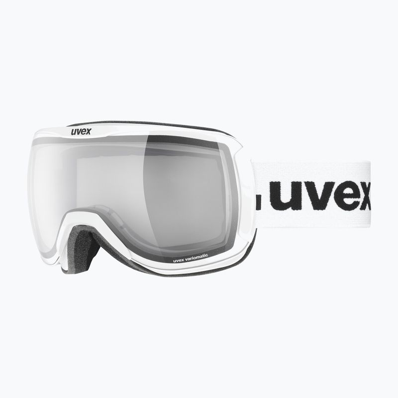 Gogle narciarskie UVEX Downhill 2100 VPX white/variomatic polavision 7