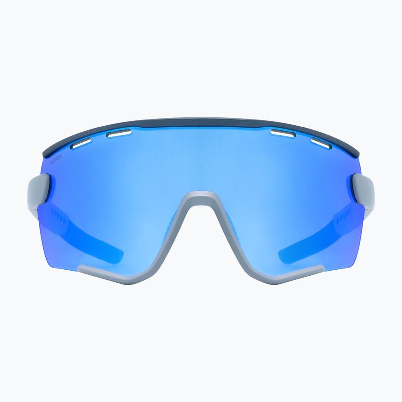 Okulary przeciwsłoneczne UVEX Sportstyle 236 Set rhino deep space matt/mirror blue/clear 2