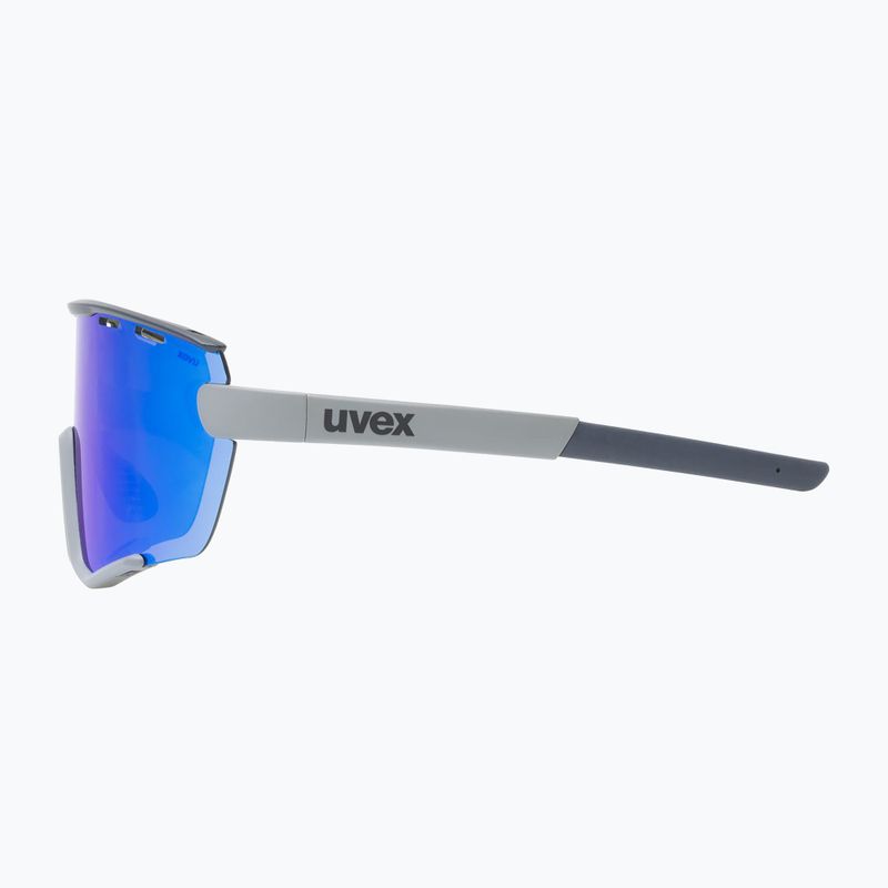 Okulary przeciwsłoneczne UVEX Sportstyle 236 Set rhino deep space matt/mirror blue/clear 4