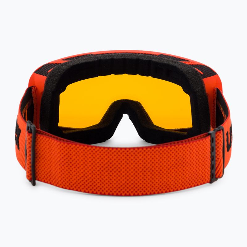 Gogle narciarskie UVEX Saga TO red matt/mirror red laser/gold lite/clear 3