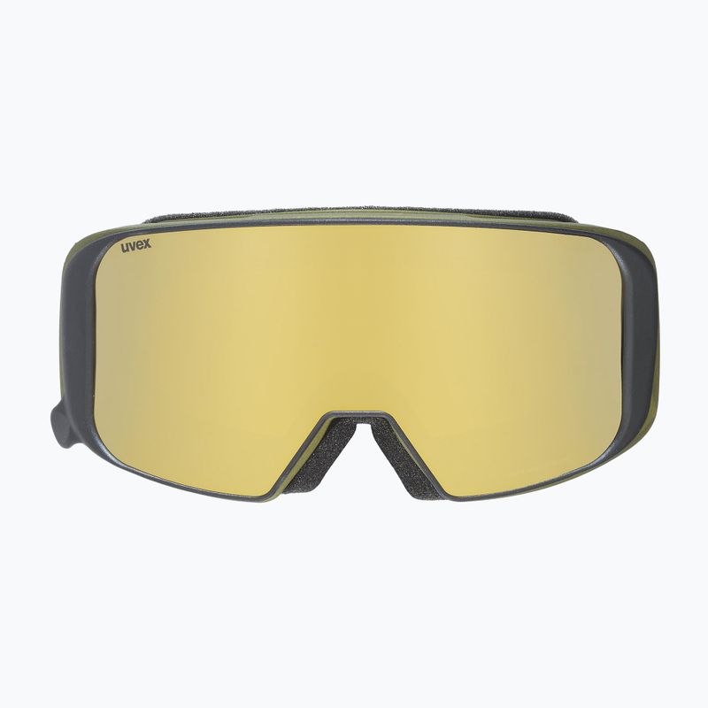 Gogle narciarskie UVEX Saga TO croco matt/mirror gold/lasergold lite/clear 9