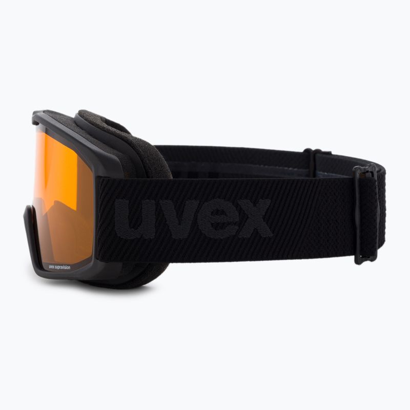 Gogle narciarskie UVEX Elemnt LGL black/lasergold lite clear 4