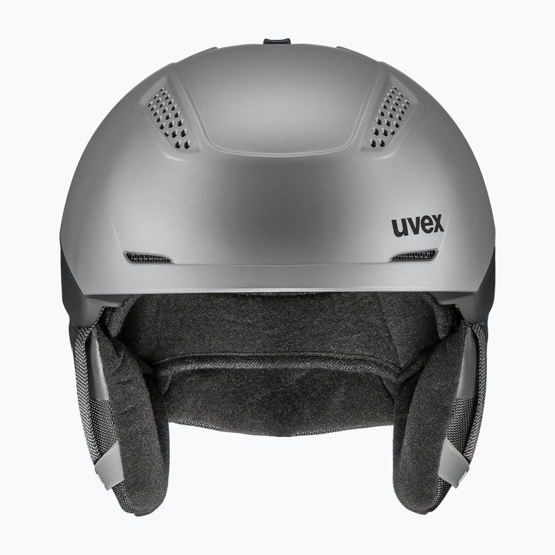 Kask narciarski UVEX Ultra MIPS rhino/black mat 2