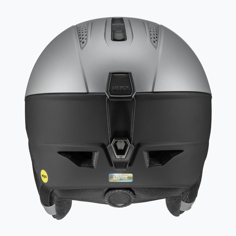 Kask narciarski UVEX Ultra MIPS rhino/black mat 3