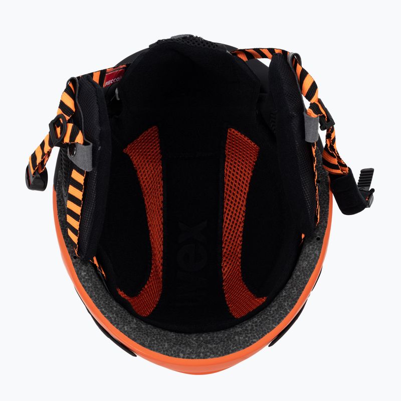 Kask narciarski UVEX P.8000 Tour fierce red/black mat 5