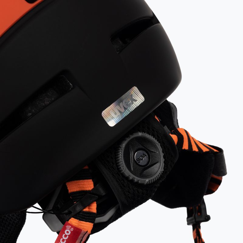 Kask narciarski UVEX P.8000 Tour fierce red/black mat 7