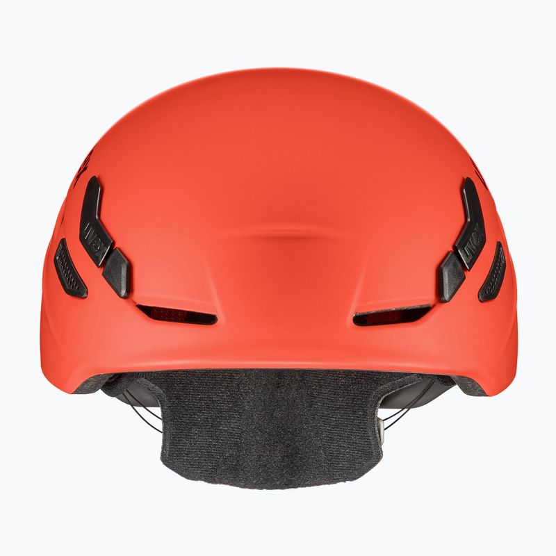 Kask narciarski UVEX P.8000 Tour fierce red/black mat 11