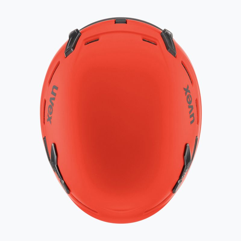 Kask narciarski UVEX P.8000 Tour fierce red/black mat 13