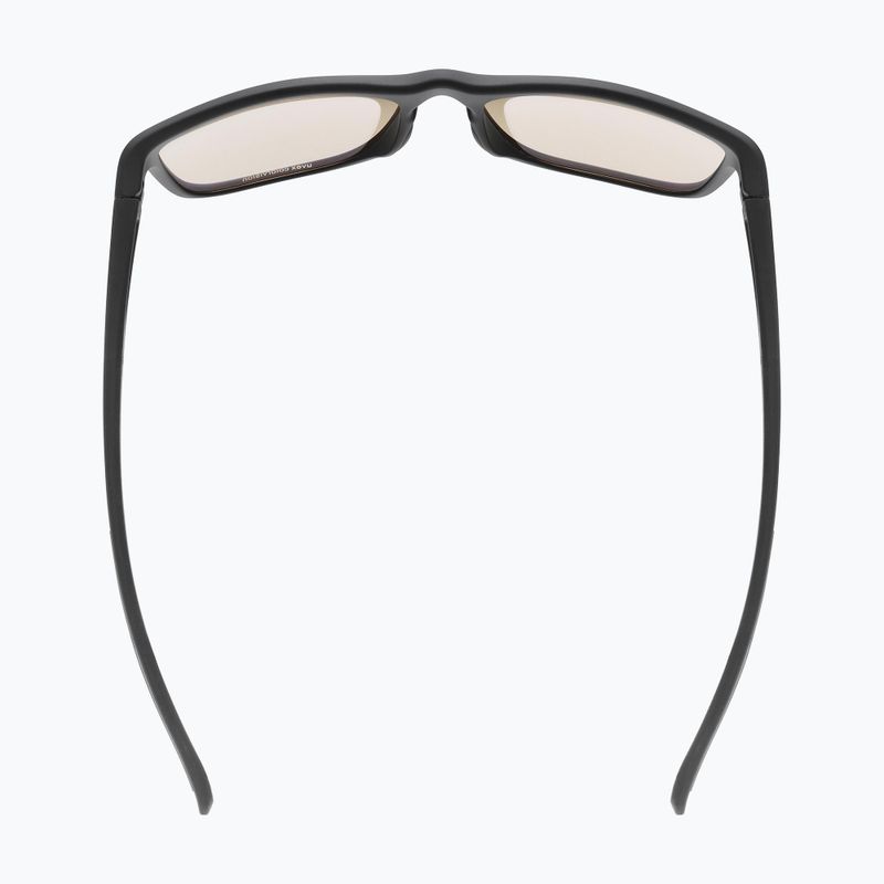 Okulary przeciwsłoneczne UVEX Retina Blue CV black mat/yellow 8