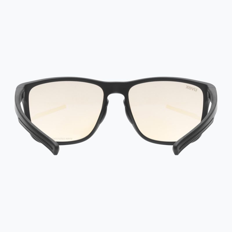 Okulary przeciwsłoneczne UVEX Retina Blue CV black mat/yellow 9