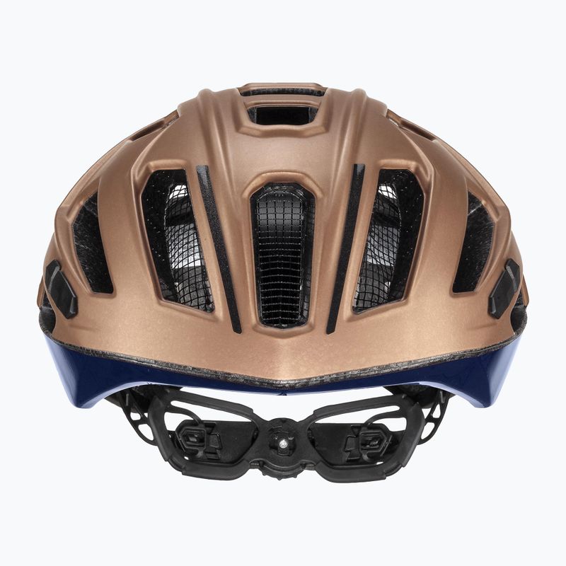 Kask rowerowy UVEX Gravel X hazel/deep space matt 2