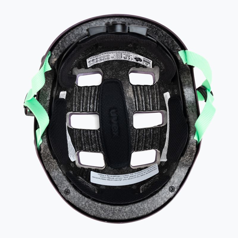 Kask dziecięcy UVEX Kid 3 CC plum/mint 5