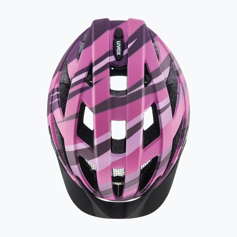 Kask rowerowy UVEX Air Wing CC plum/pink 9