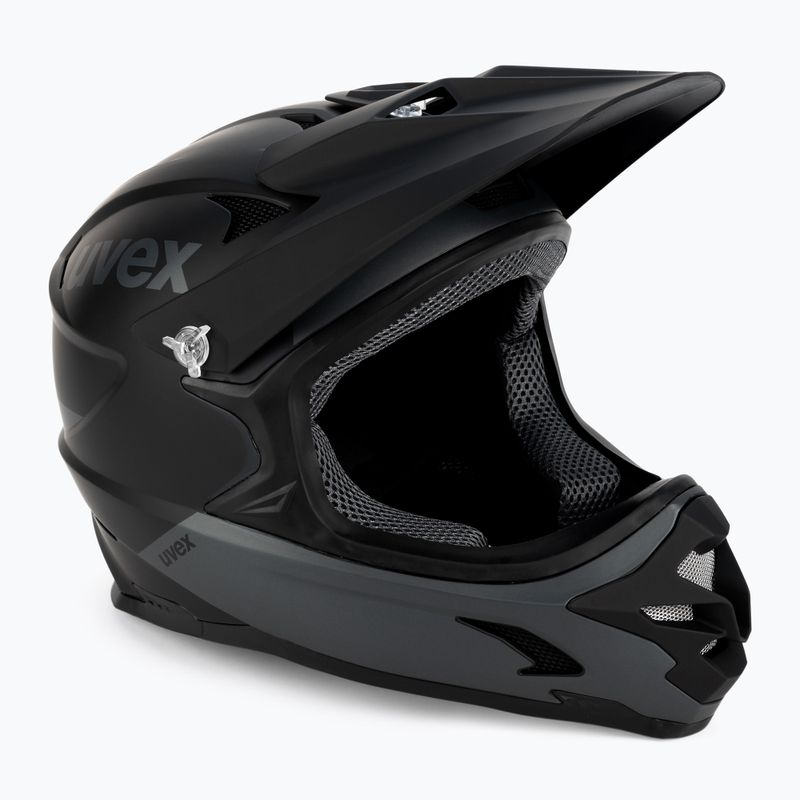 Kask rowerowy UVEX HLMT 10 Bike black/grey matt