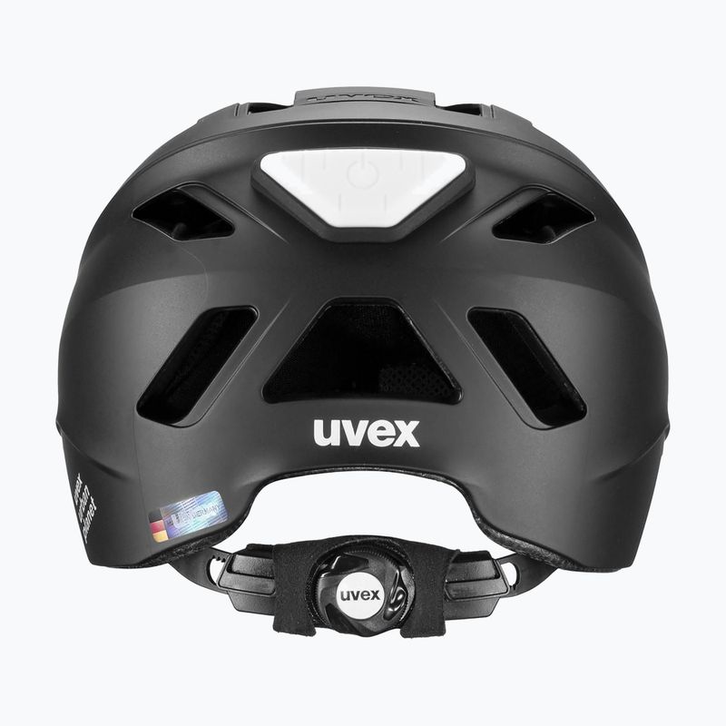 Kask rowerowy UVEX Urban Planet LED black matte 9